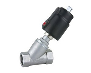 氣動內螺紋角座閥