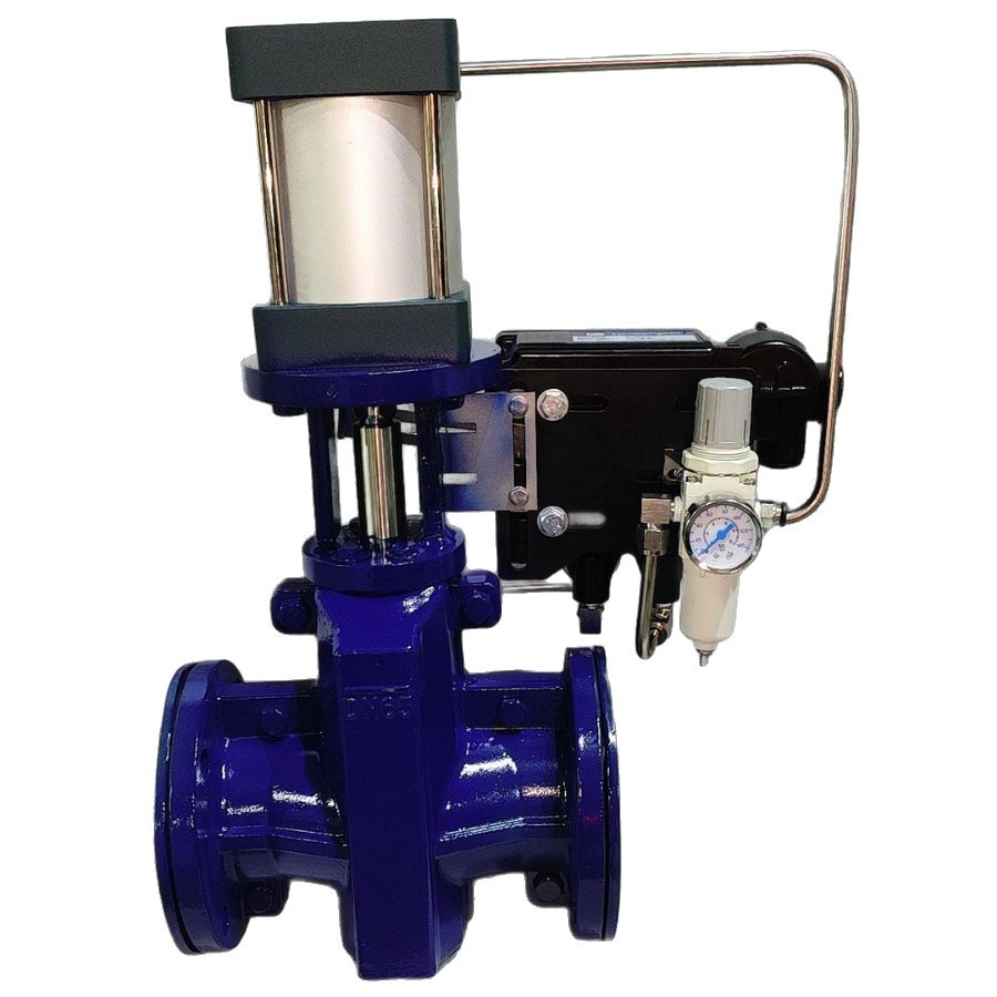 鋁合金氣動膠管閥，氣動管夾閥